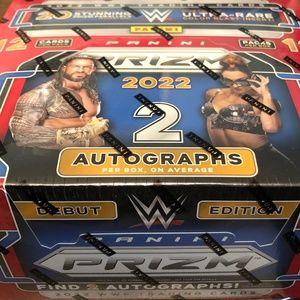 Wwe 2022 panini prizm hobby box sealed NEW!